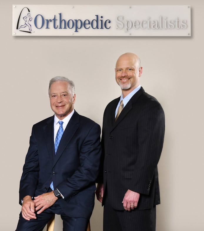 Dr. Rutz and Dr. Chabot of STL Orthopedic Specialists.
